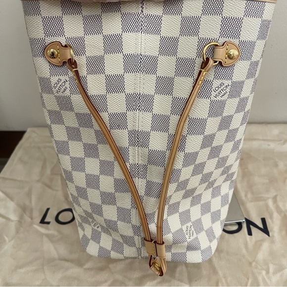 Louis Vuitton Neverfull MM Damier Azur - Picture 9 of 16